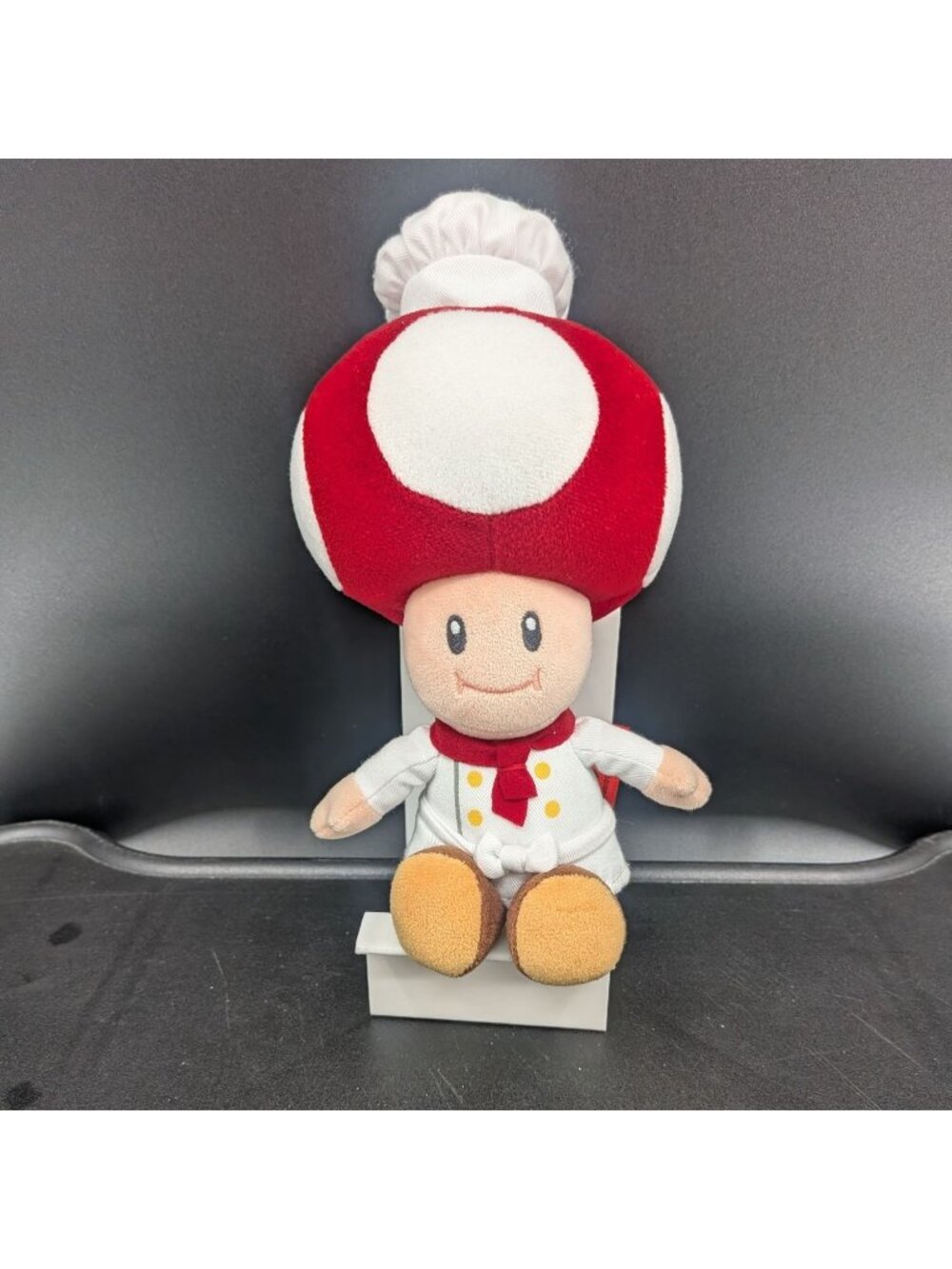 Universal Studios Super Nintendo World Chef Toad Plush Mushroom Stuffed Animal